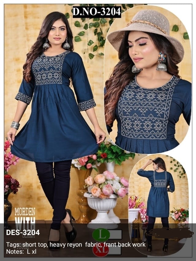 Buy Attractive Georgette koti with rayon Top and bottom Kurti for Women  Online In India At Discounted Prices